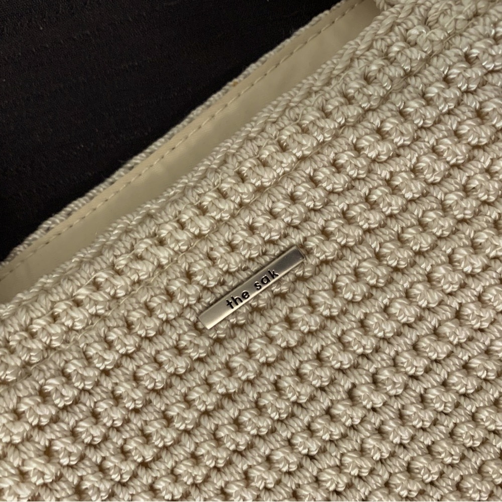The Sak Cream Crochet Shoulder Bag - Picture 8 of 8